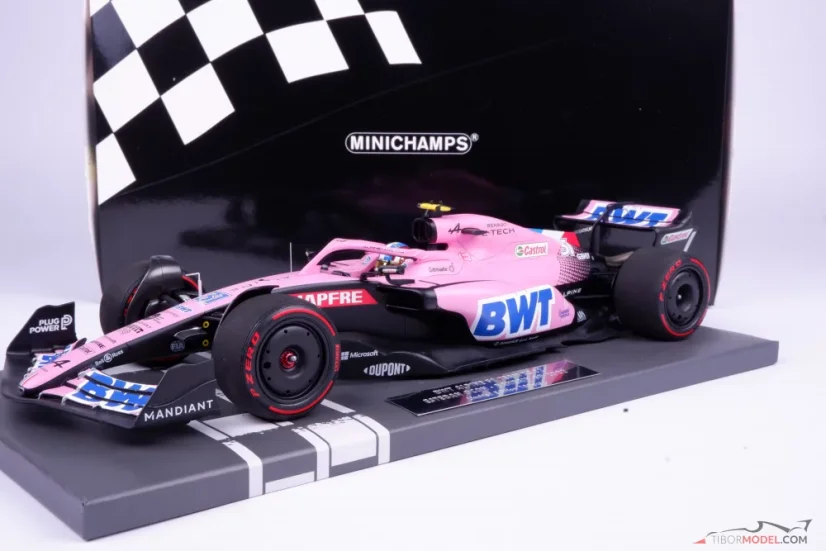 Alpine A522 - Esteban Ocon (2022), VC Bahrajnu, 1:18 Minichamps