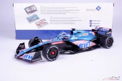 Alpine A522 - Fernando Alonso (2022), VC Monaka, 1:18 Solido