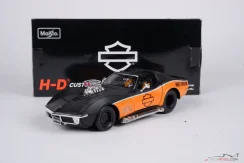 Chevrolet Corvette Stingray (1970) Harley Davidson, 1:24 Maisto