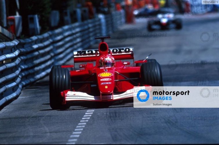 Ferrari F2001 - Michael Schumacher (2001), Győztes Monacoi Nagydíj, 1:18 GP Replicas