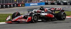 Haas VF-25 - Esteban Ocon (2025), 200. závod, VC Kanady 1:43 Spark