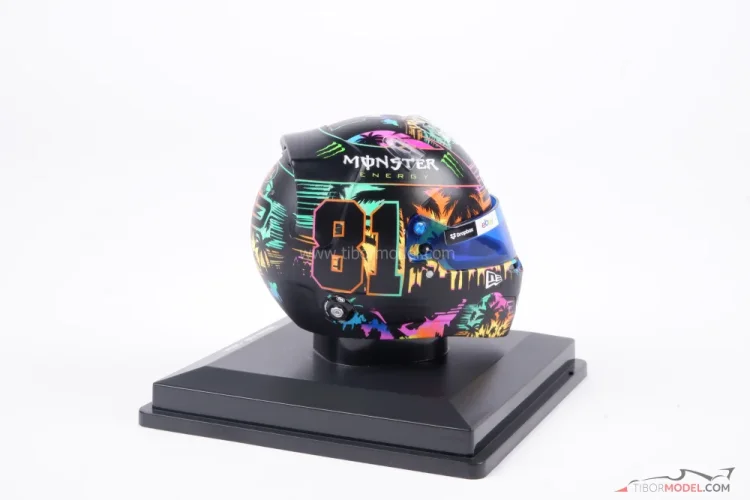 Oscar Piastri 2024 Miami Nagydíj, McLaren sisak, 1:5 Spark