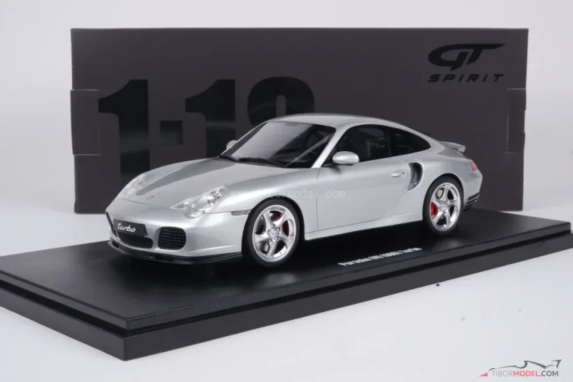 Porsche 911 [996.2] Turbo (2001) silver, 1:18 GT Spirit