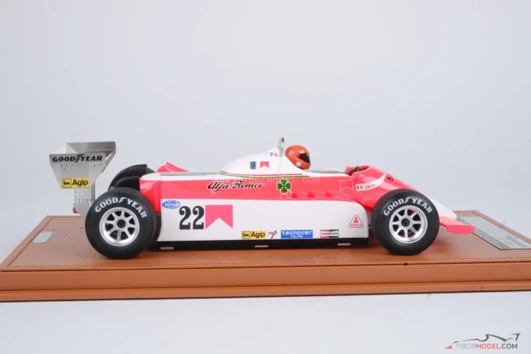 Alfa Romeo 179 - Vittorio Brambilla (1980), VC Holandska, 1:18 Tecnomodel