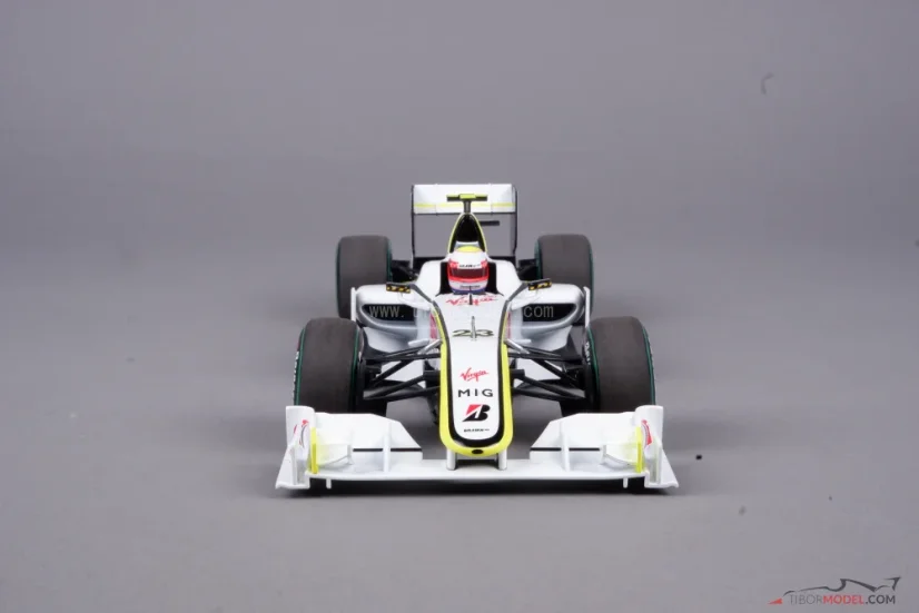 Brawn GP BGP001 - Rubens Barrichello (2009), Winner GP Europe, 1:18 Minichamps