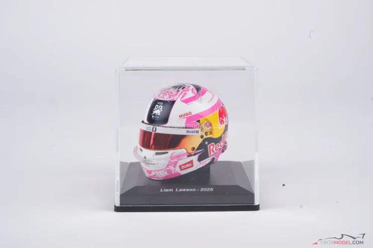 Liam Lawson 2025 Racing Bulls mini prilba, 1:5 Spark