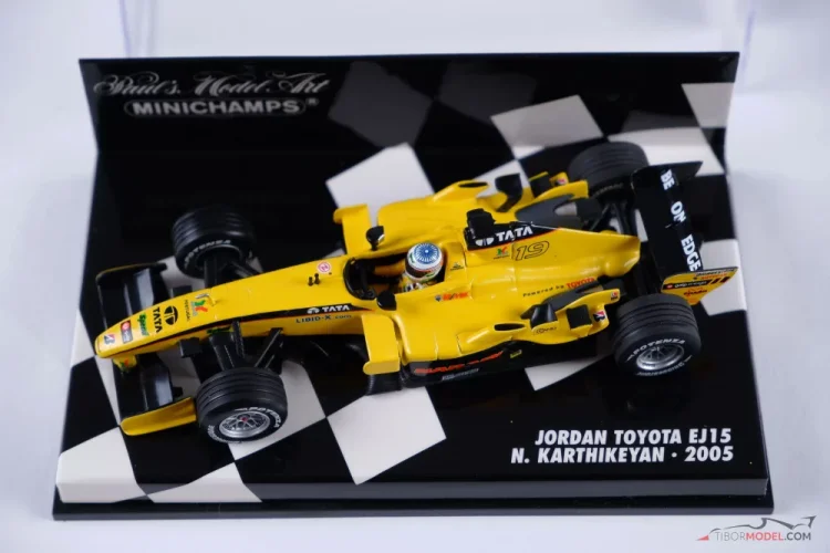 Model car Jordan EJ15 Karthikeyan 2005, 1:43 Minichamps