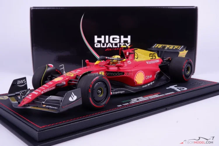 Berretto Ufficiale Scuderia Ferrari 2022 Per Bambino – Carlos Sainz, Taglia Unica, Rosso, In Poliestere, Visiera Curva, Scudetto Ferrari - 5