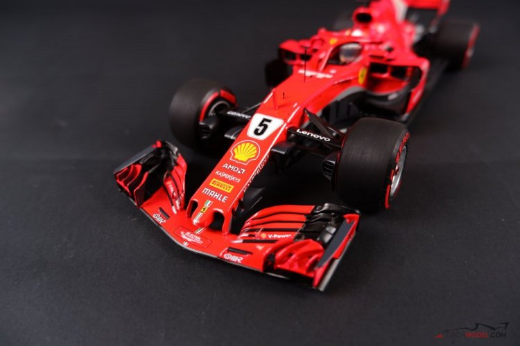 Ferrari SF71-H - Sebastian Vettel (2018), Winner Canadian GP, 1:18 BBR