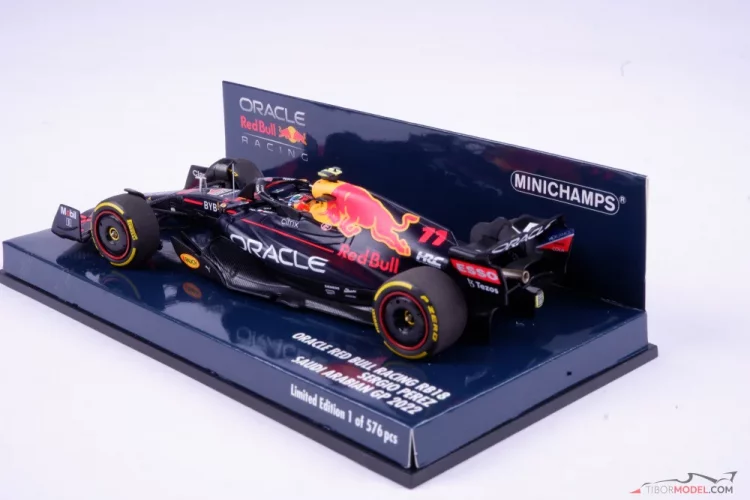 Red Bull RB18 - Sergio Perez (2022), Saudi Arabian GP, 1:43 Minichamps