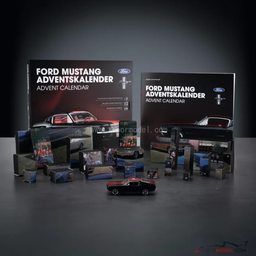Ford Mustang stavebnica - Adventný kalendár