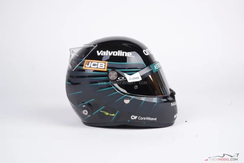 Lance Stroll 2026 Aston Martin mini helmet, 1:2 Stilo