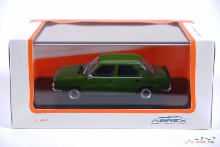 Škoda 120L zelená olivová, 1:43 Abrex