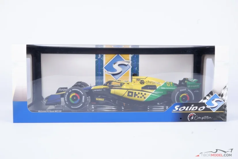 McLaren MCL38 - Oscar Piastri (2024), Monaco GP, 1:18 Solido