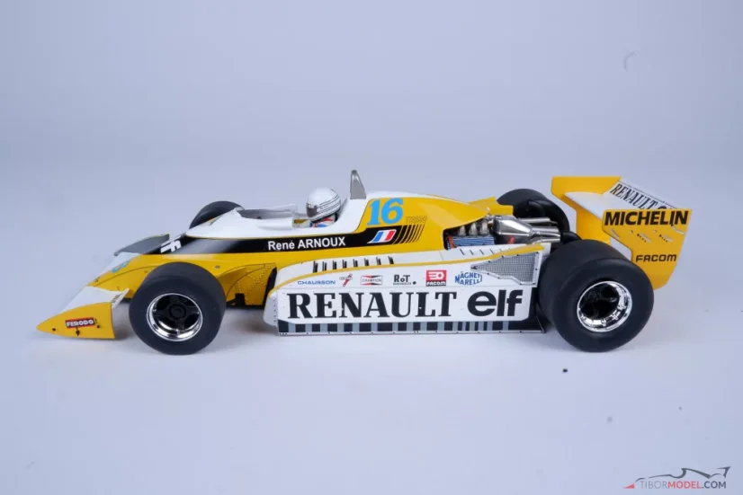 Renault RS10 - René Arnoux (1979), British GP, 1:18 MCG