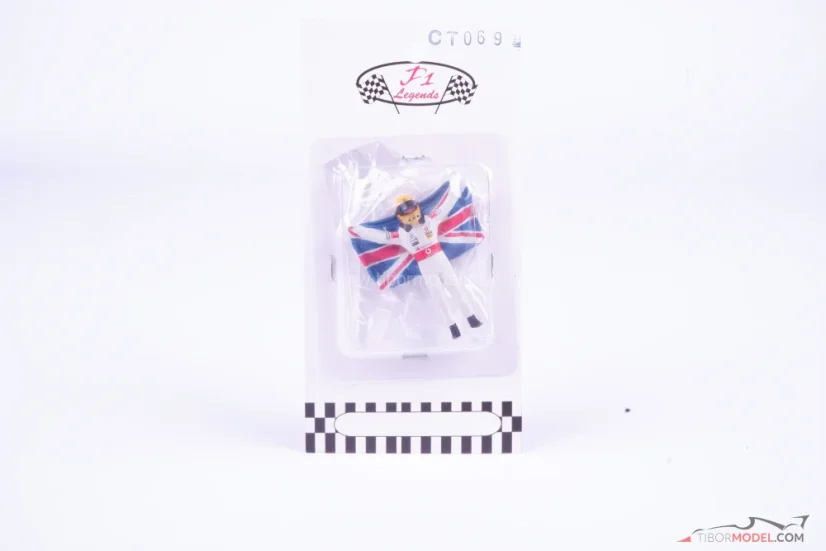 Lewis Hamilton s vlajkou, McLaren 2007, 1:43 Cartrix