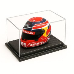 Vitrína na mini prilbu, (Mulhouse) s karbónovým podstavcom, 1:2 Atlantic