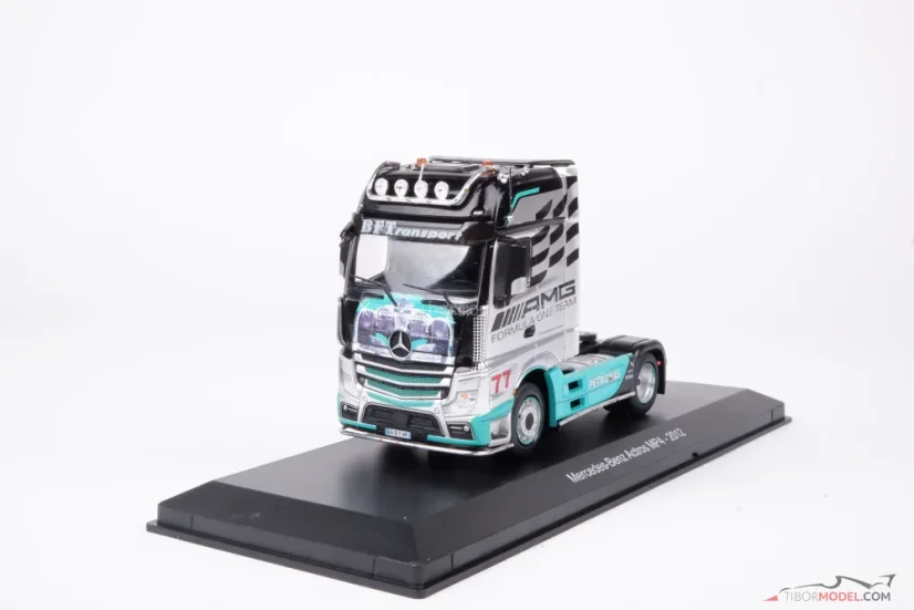 Mercedes Actros MP4 (2012) F1 lakování, 1:43 Altaya