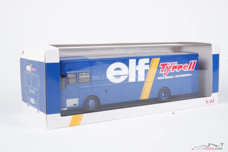 Tyrrell tímový kamión 1976, 1:43 Spark Tyrrell tímový kamión 1976, 1:43 Spark