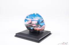 Alexander Albon 2025 Japanese GP mini helmet, Williams, 1:5 Spark