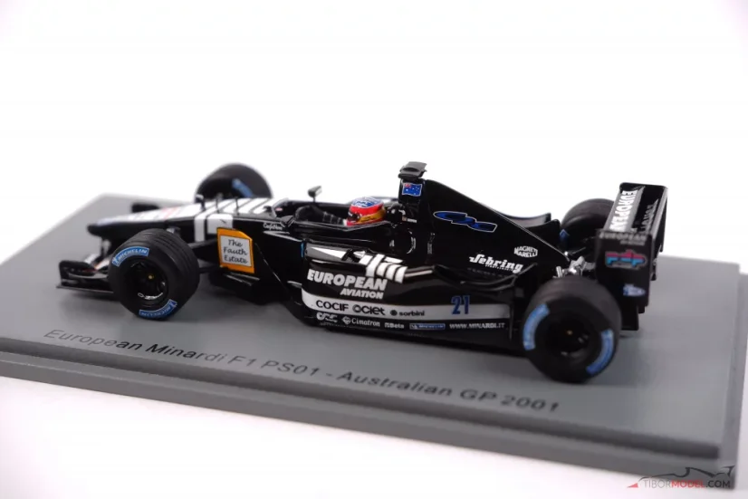 Minardi PS01 - Fernando Alonso (2001), VC Austrálie, 1:43 Spark
