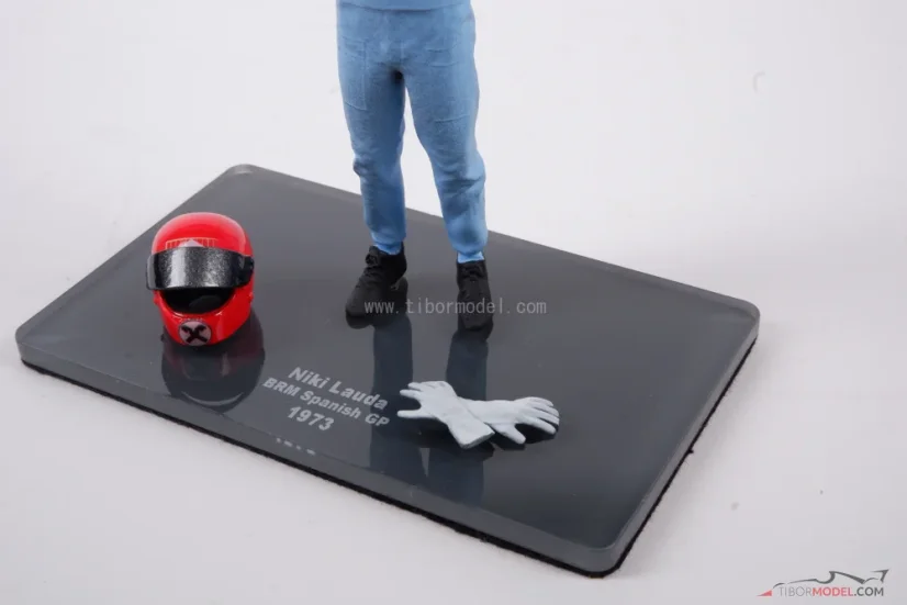 Figurka Niki Lauda 1973, BRM, VC Španělska, 1:18