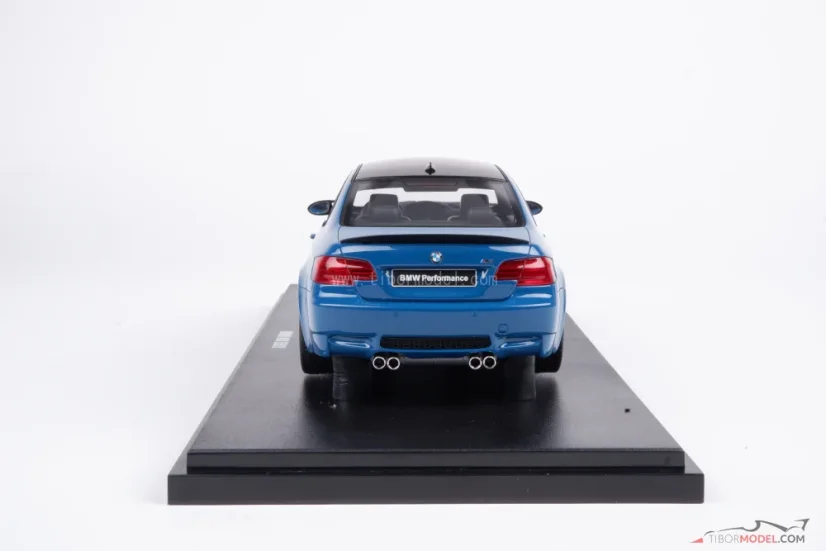 BMW M3 E92 (2007) laguna seca blue, 1:18 GT Spirit