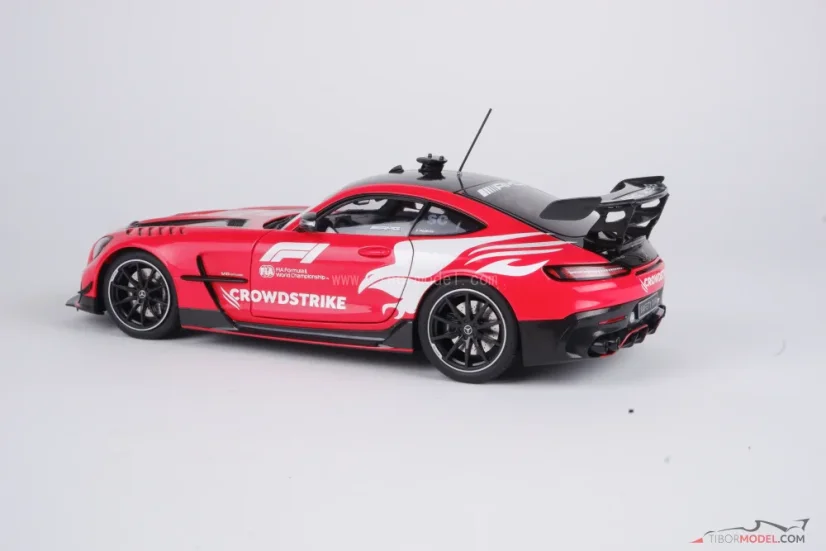 Safety Car Mercedes AMG GT (2025) červený, 1:18 Minichamps