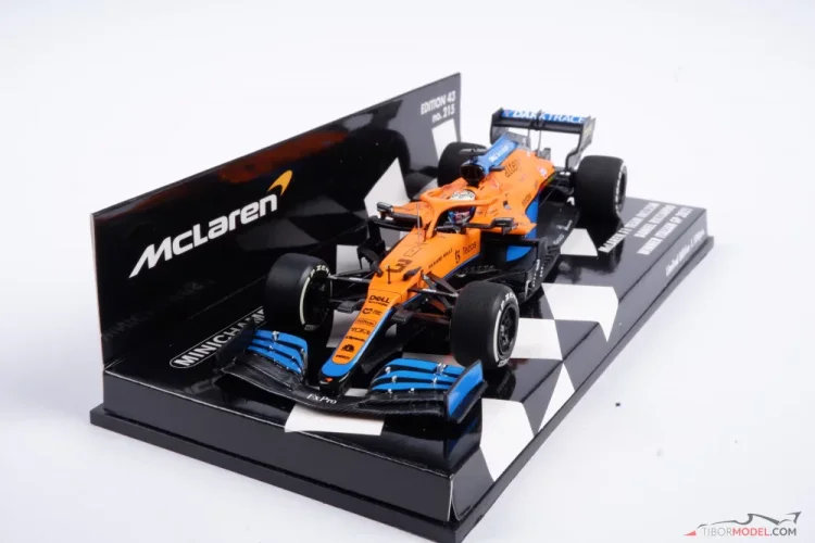 Model car McLaren MCL35M Ricciardo 2021 Minichamps | Tibormodel.com