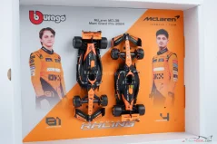 McLaren MCL38 Norris + Piastri (2024), dvojbalení, 1:43 BBurago