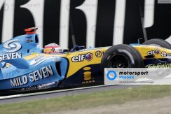 Renault R25 - Fernando Alonso (2005), San Marino-i Nagydíj, 1:18 Minichamps