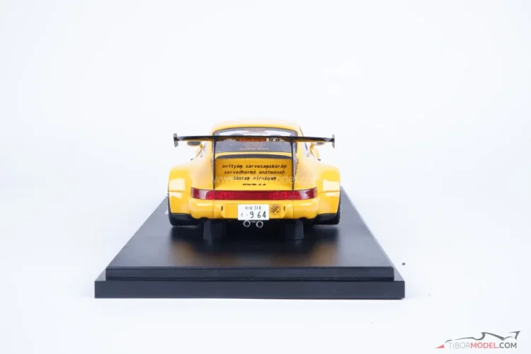 Porsche 911 RWB Qeema (2024) žlté, 1:18 GT Spirit