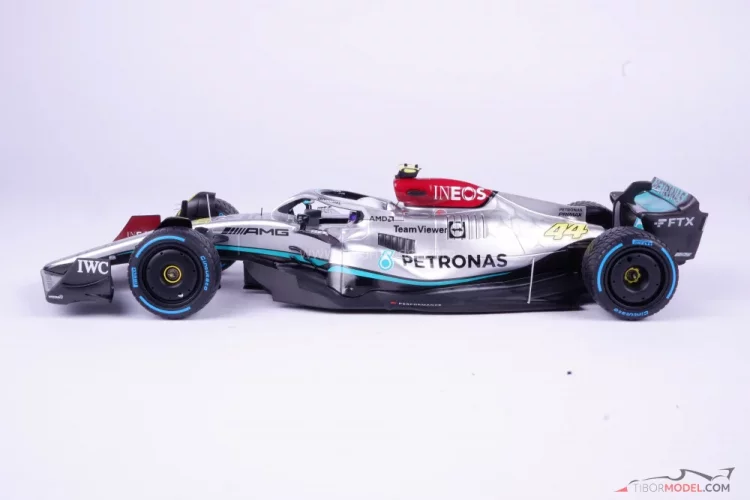 Mercedes W13 - Lewis Hamilton (2022), Monaco-i Nagydíj, 1:18 Minichamps