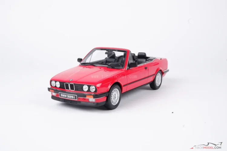 BMW 325i Convertible (1986) piros, 1:18 Ottomobile