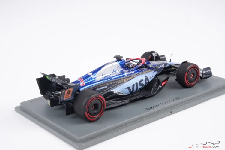 Model Visa RB VCARB01 Ricciardo Singapore 2024 Spark | Tibormodel.com