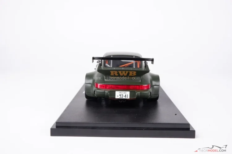 Model car Porsche 911 RWB green, 1:18 GT Spirit | Tibormodel.com