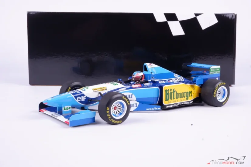 Benetton B195 - Michael Schumacher (1995), Vítěz VC Belgie, 1:18 Minichamps