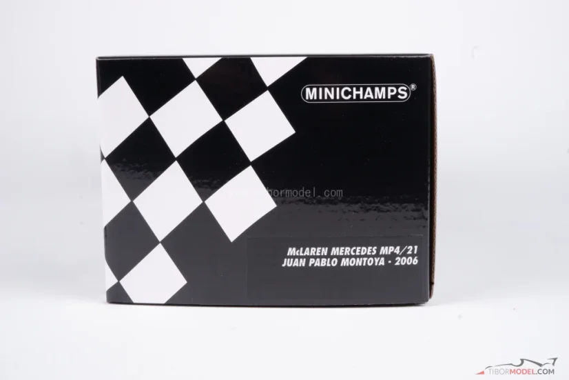 McLaren MP4/21 - Juan Pablo Montoya (2006), 1:18 Minichamps