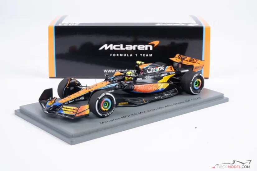 McLaren MCL60 - Lando Norris (2023), Abu Dhabi, 1:43 Spark