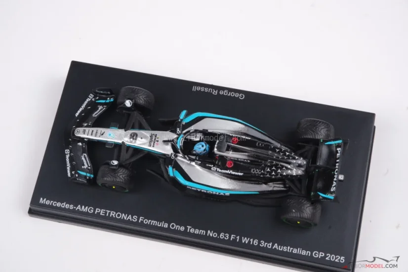 Mercedes W16 - George Russell (2025), 1:64 Spark