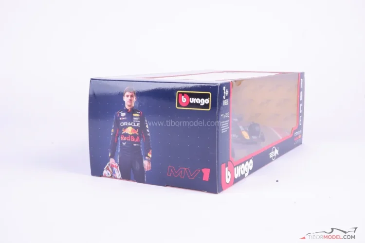 Red Bull RB20 Verstappen + Perez (2024), duplacsomagolás, 1:43 BBurago Red Bull RB20 Verstappen + Perez (2024), duplacsomagolás, 1:43 BBurago