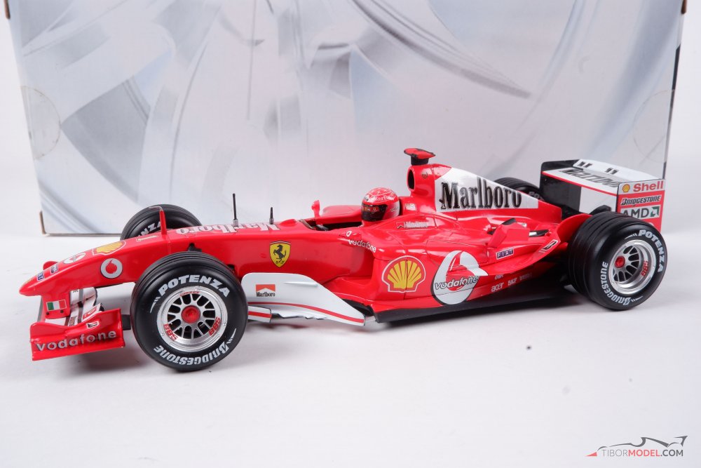 Model car Ferrari F2004 Schumacher Monza 1:18 | Tibormodel.com