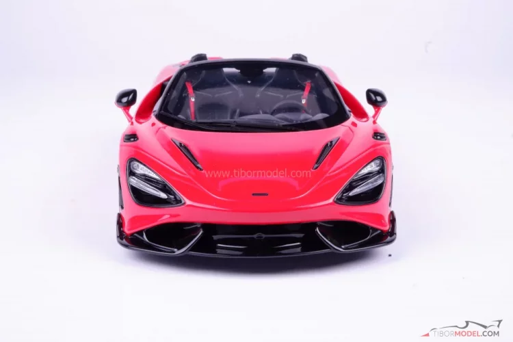 McLaren 765 LT spider (2021), vermilion red, 1:18 GT Spirit
