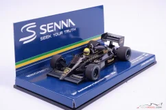 Lotus Renault 98T - Ayrton Senna (1986), špinavá verzia, 1:43 Minichamps