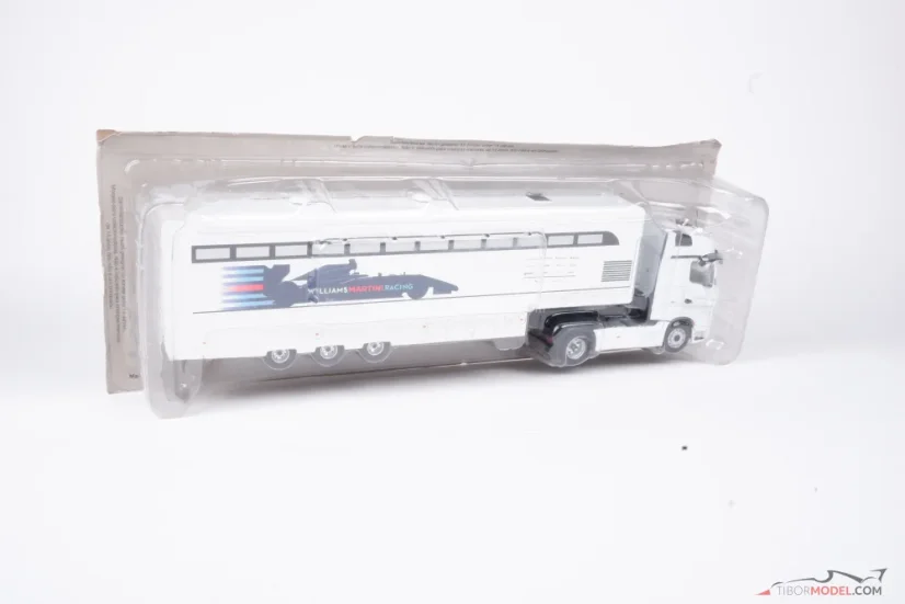 Mercedes Actros - týmový kamion Williams F1 tým 2016, 1:43 Altaya