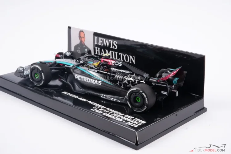 Mercedes W15 - Lewis Hamilton (2024), 1:43 Minichamps