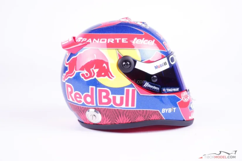 Sergio Perez 2024 Red Bull přilba, VC Mexika, 1:2 Schuberth