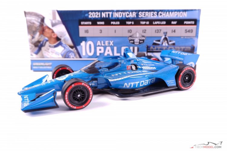 IndyCar Honda - Alex Palou (2021), Bajnok, 1:18 Greenlight
