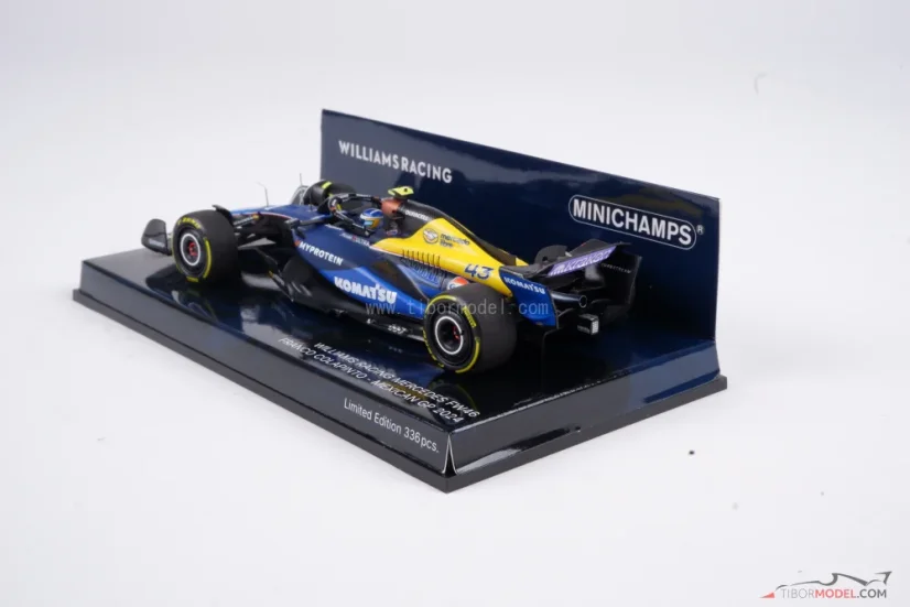 Williams FW46 - Franco Colapinto (2024), Mexico GP, 1:43 Minichamps