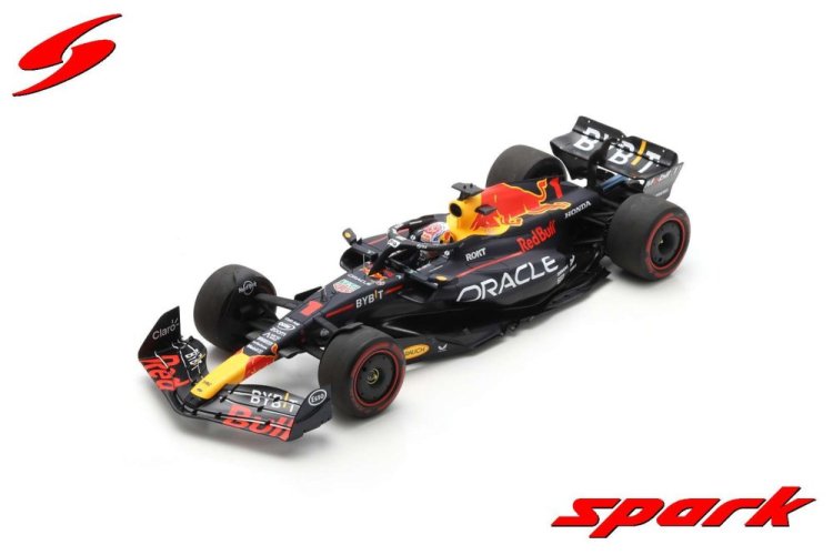 Red Bull RB19 - Max Verstappen  (2023), Winner Spain, 40th victory, 1:18 Spark